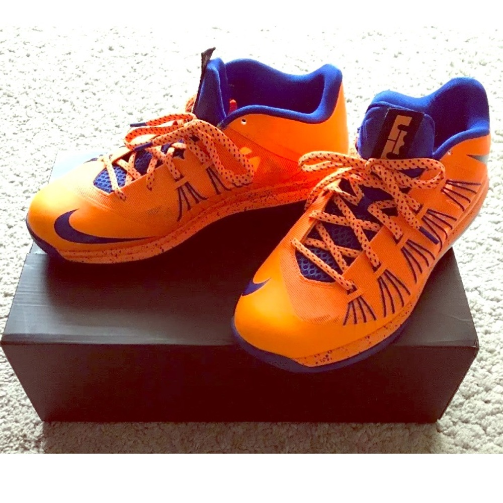 Nike Air Max LeBron X Low 10.5 NY Knicks Edition